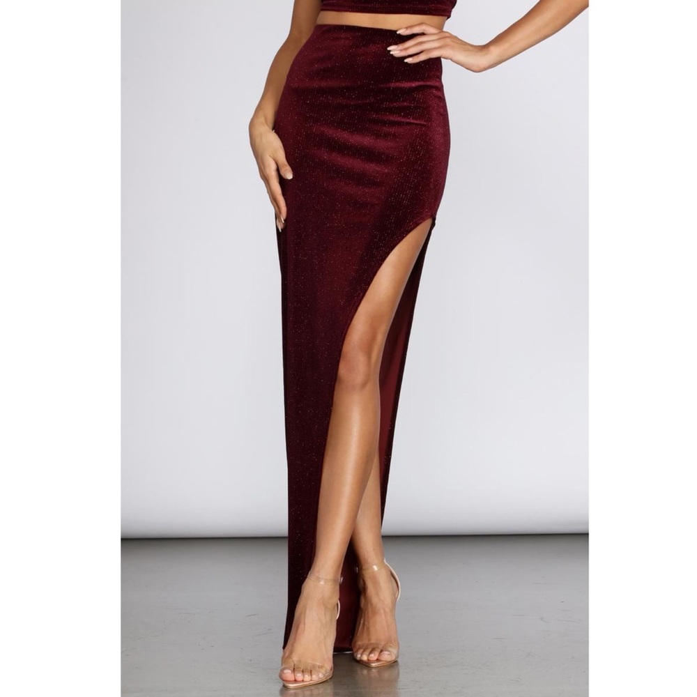 Velvet Shimmer Skirt